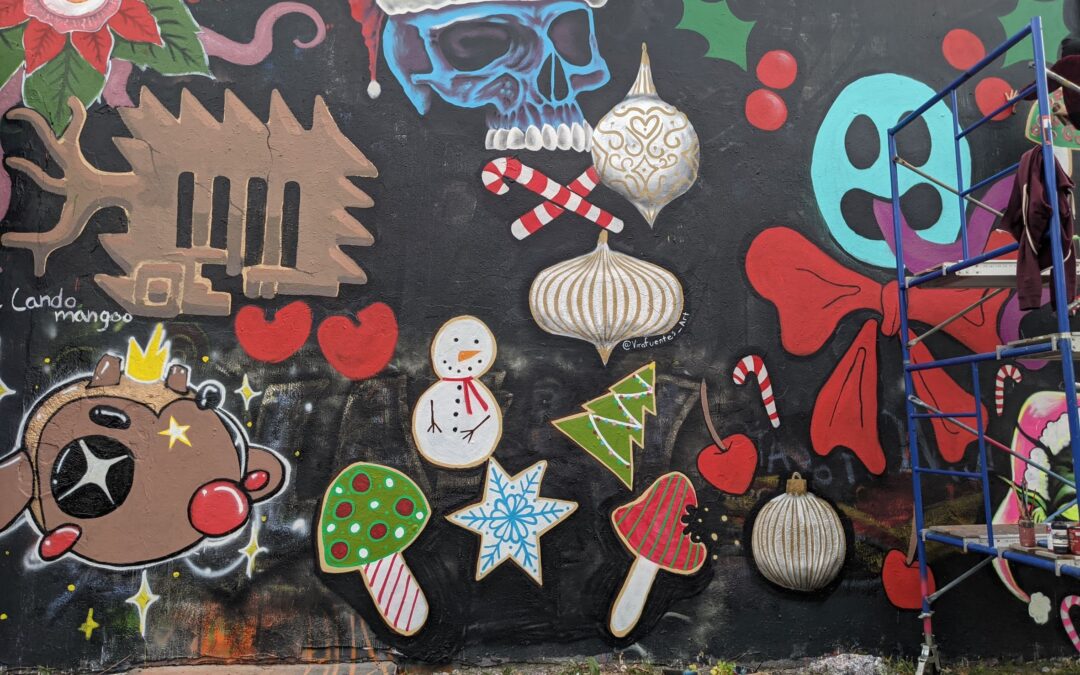 Christmas Mural Collaboration