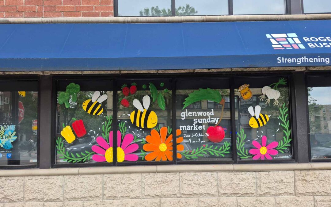 Rogers Park Business Alliance – Glenwood Sunday Market Mural